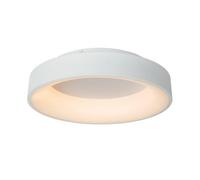 Lucide Mirage Modern Flush Ceiling Light - 45Cm - Led Dim. - 1X33W 2700K - White, White