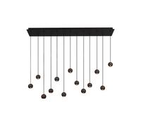 Lucide Montana Led Bar Ceiling Pendant Light With Remote Control Coffee