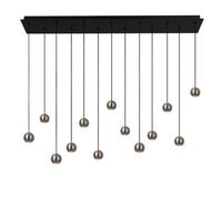 Lucide Montana Led Bar Ceiling Pendant Light With Remote Control Grey