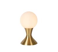 Lucide Moya Modern Table Lamp 12Cm - 1Xg9 - Matt Gold / Brass