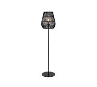 Lucide Nerida Single Light Outdoor Floor Lamp - Black