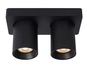 Lucide 'NIGEL' Dimmable Stylish Decorative Indoor LED Ceiling Spotlight GU10 in Black Lucide Black