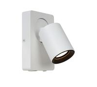 Lucide 'NIGEL' Modern Stylish Dimmable Tiltable Indoor Wall Spotlight GU10 in White Lucide White