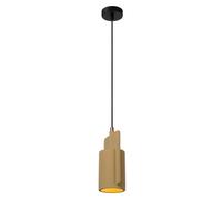 Lucide Ninja Pendant Light Diameter 11.5Cm 1Xe27 - Yellow