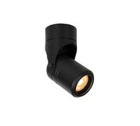 Lucide Niort Single Light Outdoor Spotlight In Black Finish