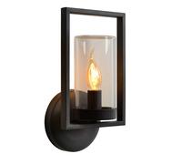 Lucide Nispen Outdoor Wall Light - Black