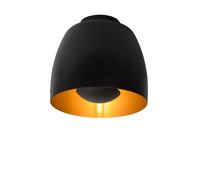 Lucide 'NOLAN' Dimmable Stylish Indoor Classic Flush Ceiling Light 1xE27 Lucide Black One Size