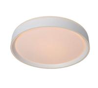 Lucide Nuria Modern Flush Ceiling Light 30Cm - Led Dim. - 1X18W 2700K - 3 Stepdim - White