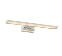 Lucide Onno Modern Mirror Light Bathroom - Led - 1X11W 3000K - Ip44 - Satin Chrome