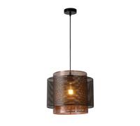 Lucide Orrin Ceiling Pendant Light - Black and Copper