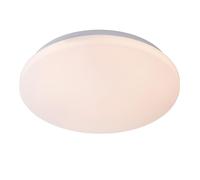 Lucide 'OTIS' Non Dimmable Stylish Decorative Indoor LED Flush Ceiling Light in White Lucide White