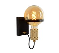 Lucide 'OTTELIEN' Dimmable Stylish Modern Decorative Indoor Wall Light 1xE27 Lucide Black One Size