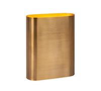 Lucide Ovalis - Wall Light - 2Xe14 - Matt Gold / Brass