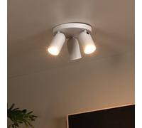 Lucide Punch downlight 3-bulb circular white