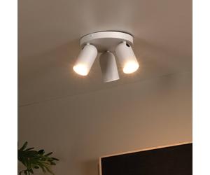 Lucide Punch downlight 3-bulb circular white