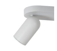 Lucide Punch downlight, 4-bulb, linear, white