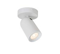 Lucide Punch Single Spotlight In White Finish
