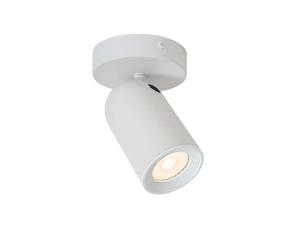Lucide Punch Single Spotlight In White Finish