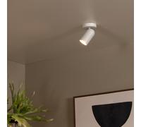 Lucide Punch wall spotlight, 1-bulb, white