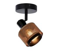 Lucide Rafa Ceiling Spotlight - Black