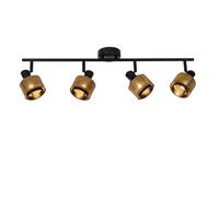 Lucide Rafa 4 Light Spotlight Bar - Black