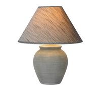 Lucide Ramzi Ceramic Large Table Lamp Grey
