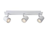 Lucide Rilou Modern Ceiling Spotlight Bar - LED Dim. - Gu10 - 3X5W 3000K - White