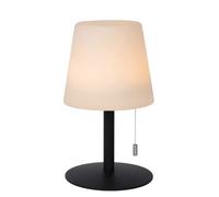 Lucide Rio USB Rechargeable Colour Changing LED Outdoor Table Lamp - Black