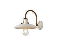 Lucide R?mer Cottage Wall Light - 1xE27 - Cream, Cream