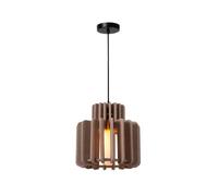 Lucide Rollo 310 Single Light Ceiling Pendant - Taupe