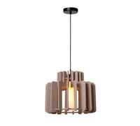 Lucide Rollo Pendant Light - 1Xe27 - Taupe