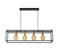 Lucide Ruben pendant light with frame, 4-bulb