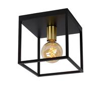 Lucide Ruben ceiling light, black