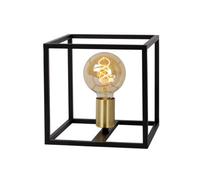 'RUBEN' Non Dimmable Stylish Modern Indoor Desk Table Lamp 1xE27 Lucide Black One Size