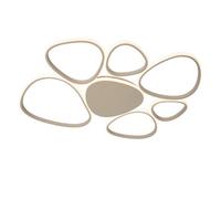 Lucide Samling Flush Ceiling Light - Led Dim. Cct 1X72W 2700K/4000K - Taupe