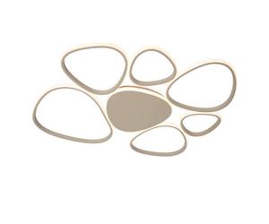 Lucide Samling Flush Ceiling Light - Led Dim. Cct 1X72W 2700K/4000K - Taupe