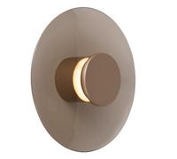 Lucide Santiago Led Flush Wall Light Champagne