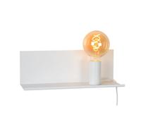 Lucide 'SEBO' Modern Non Dimmable Wall Mountable Bedside LED Lamp 1xE27 Lucide White One Size