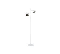 Lucide Sensas 2 Light Floor Lamp In White Finish
