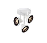 Lucide Sensas 3 Light Spotlight Bar In White Finish