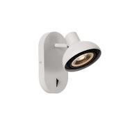 Lucide Sensas Modern Wall Spotlight - 1Xgu10 - White