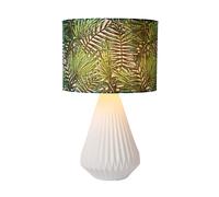 Lucide Serenoa Large Porcelain Table Lamp - White