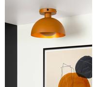Lucide Siemon ceiling light steel Ø 25 cm ochre yellow