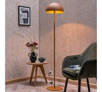 Lucide Siemon floor lamp steel Ø 35 cm ochre yellow