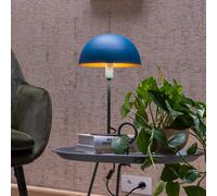 Lucide Siemon table lamp made of steel, Ø 25 cm, blue