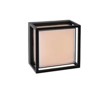 Lucide Singa LED Outdoor Flush Wall Fitting In Black Finish