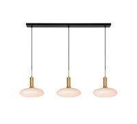 Lucide Singala Modern Pendant Light - 3Xe27 - Matt Gold / Brass, Gold