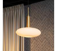 Lucide Singala Modern Pendant Light 30Cm - 1Xe27 - Matt Gold / Brass