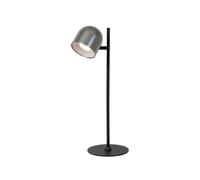 Lucide Skanska Rech LED USB Rechargeable Touch Desk Lamp - Iron Grey