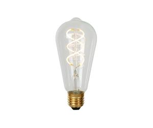 LUCIDE ST64 - Glühfadenlampe - Ø 6,4 cm - LED Dim. - E27-1x4,9W 2700K - Transparent